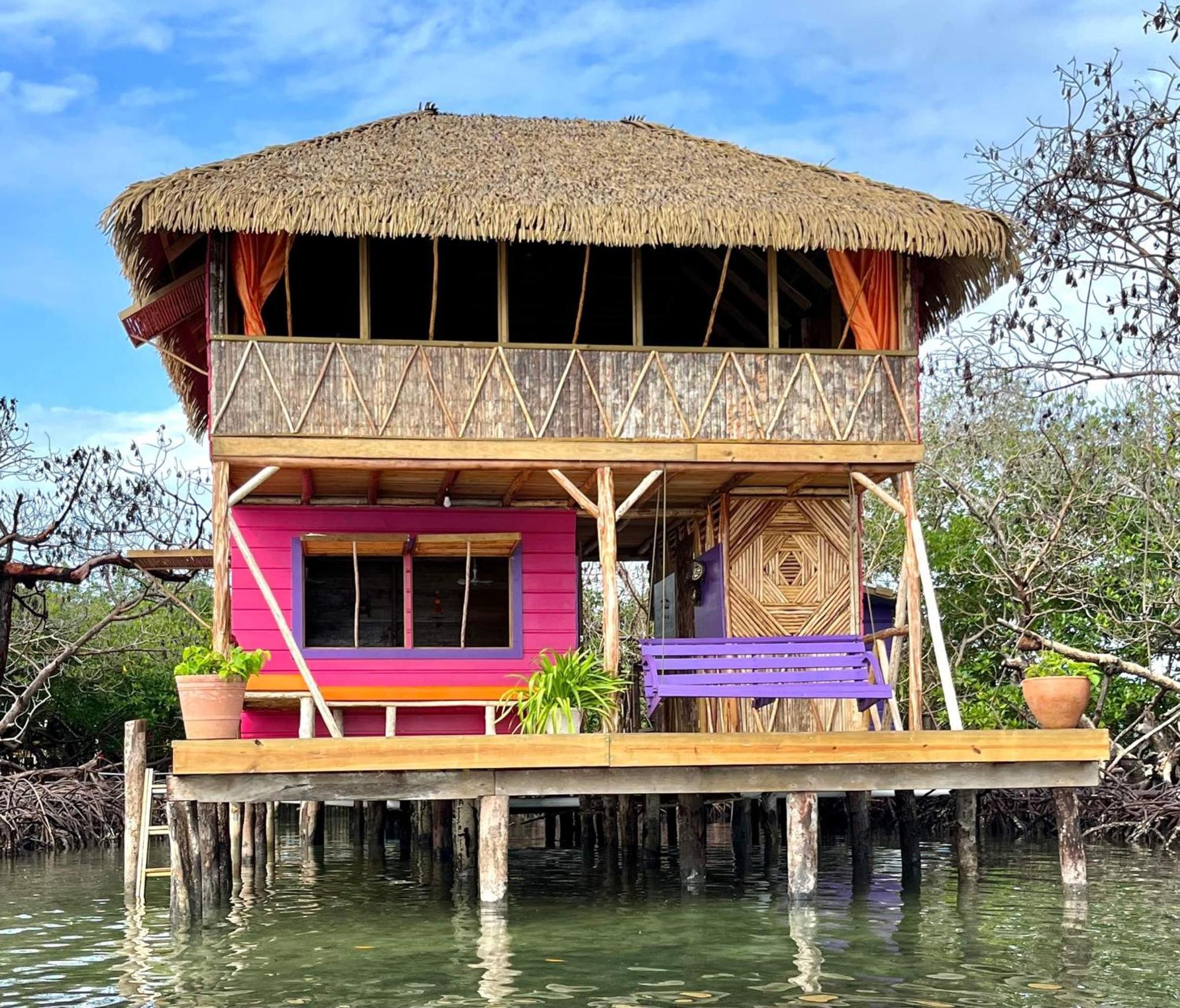 Urraca Monkey Island Eco Resort (Adults Only) Punta Laurel Eksteriør bilde